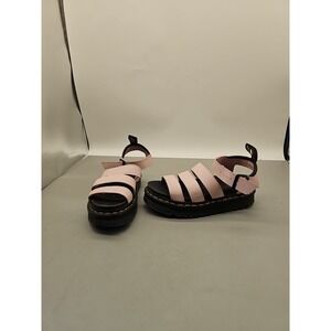 Dr. Martens Blaire Platform Pink Leather Sandals Women's EU37 Women 6